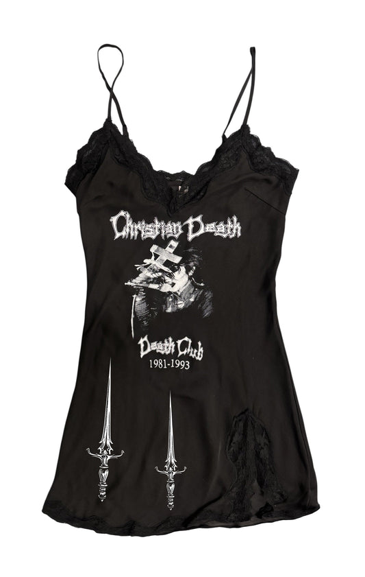 Christian Death Mini Slip Dress