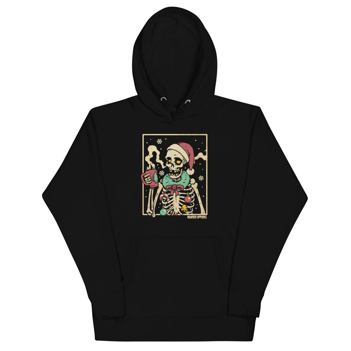 Christmas Coffee Skeleton Hoodie