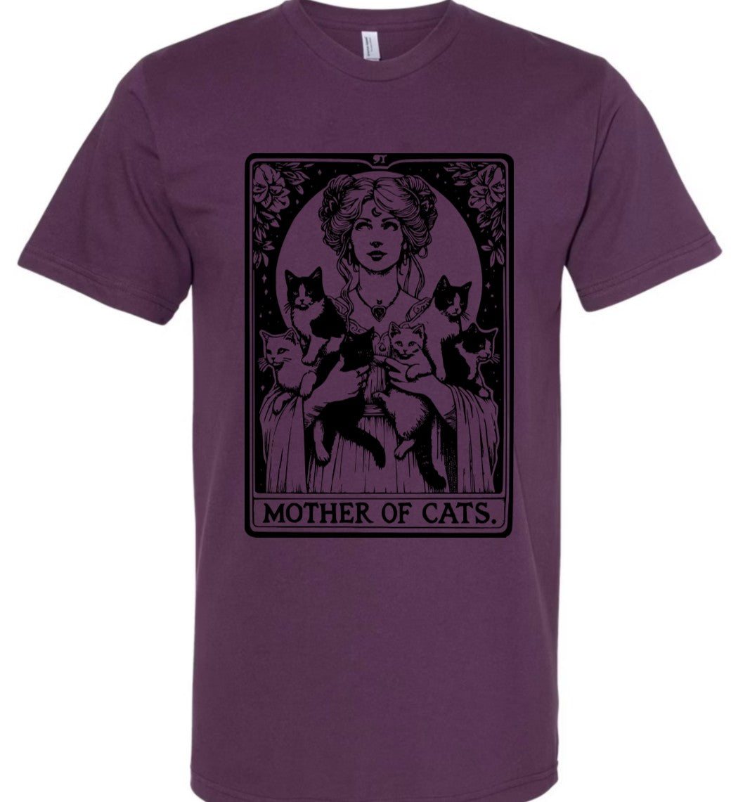 Mother of Cats Tarot - PLUM - T-Shirt