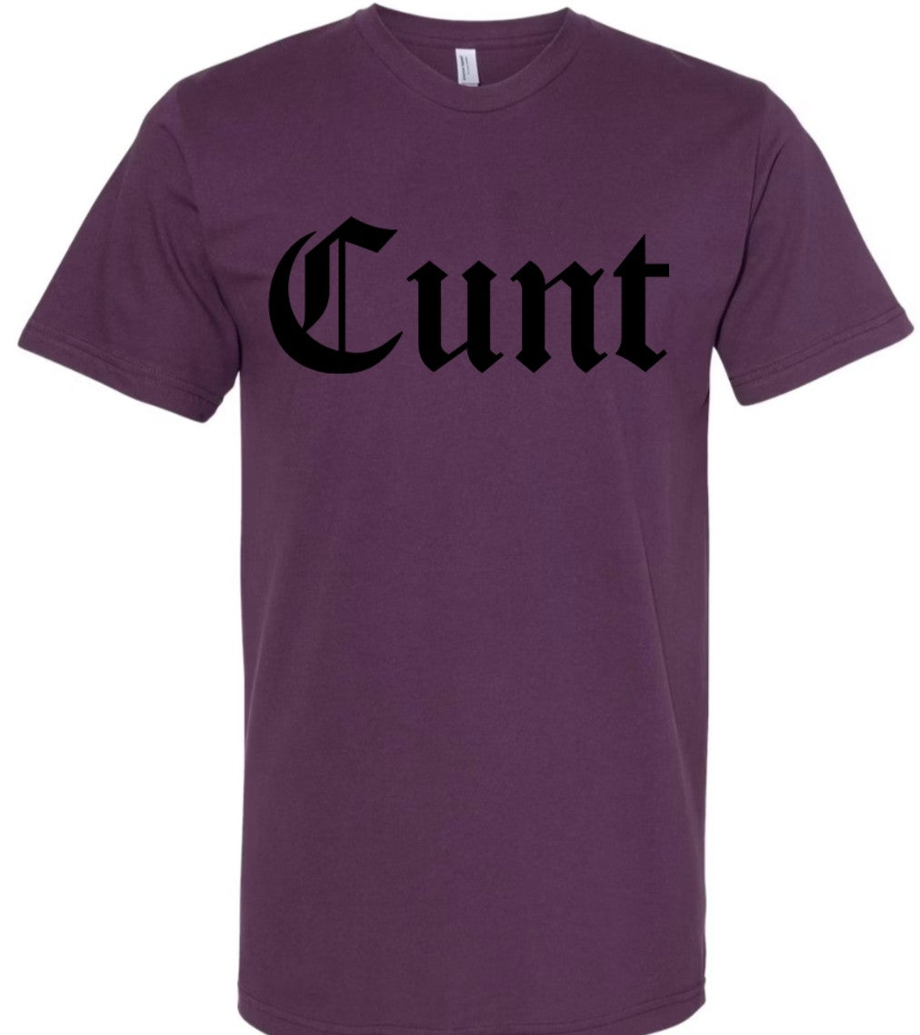 Cunt - PLUM - T-Shirt