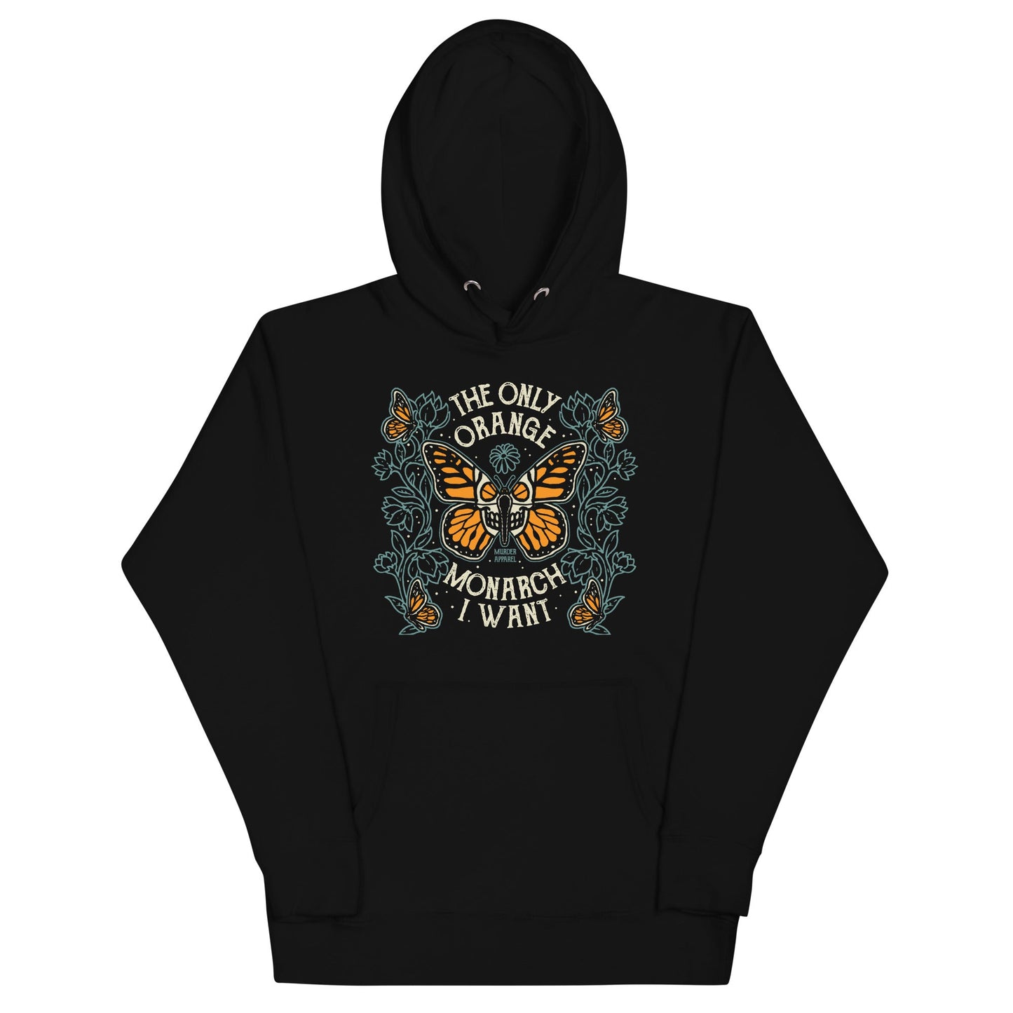 Orange Monarch Hoodie