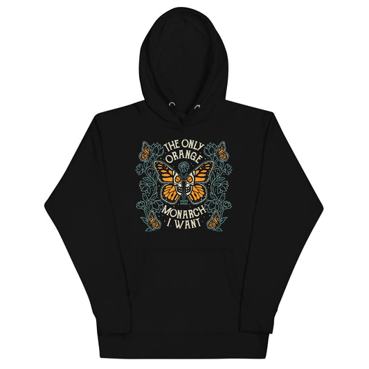 Orange Monarch Hoodie