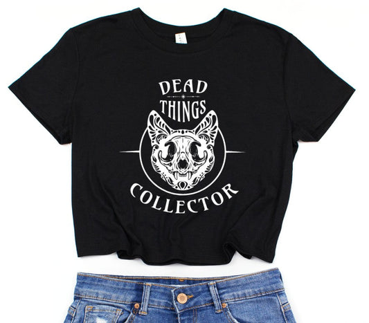 Cropped T-Shirt - Dead Things Collector