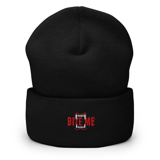 Bite Me Vampire Beanie