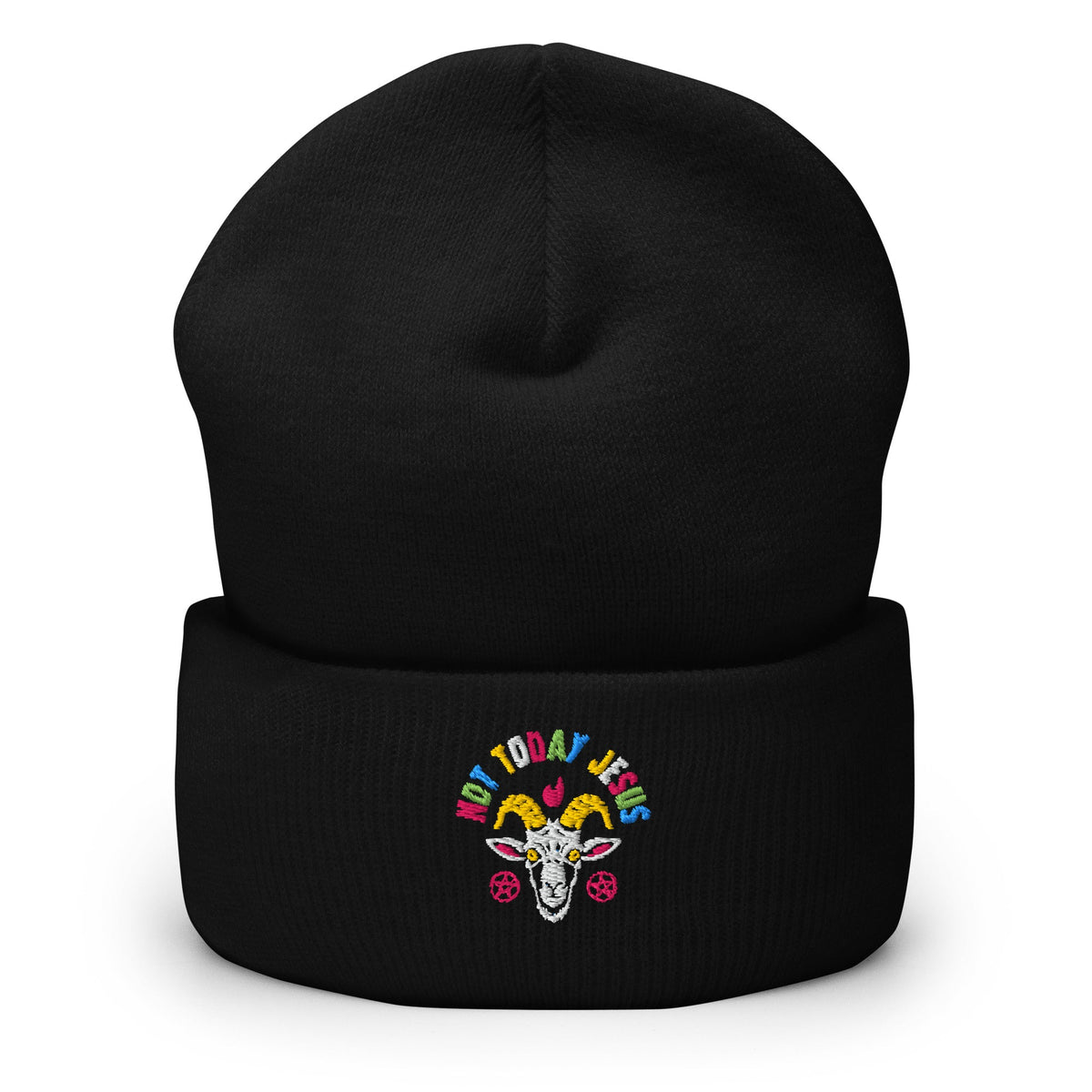 Not Today Jesus Beanie