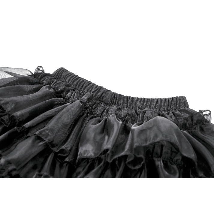 Dollhouse Mourning Tiered Shorts