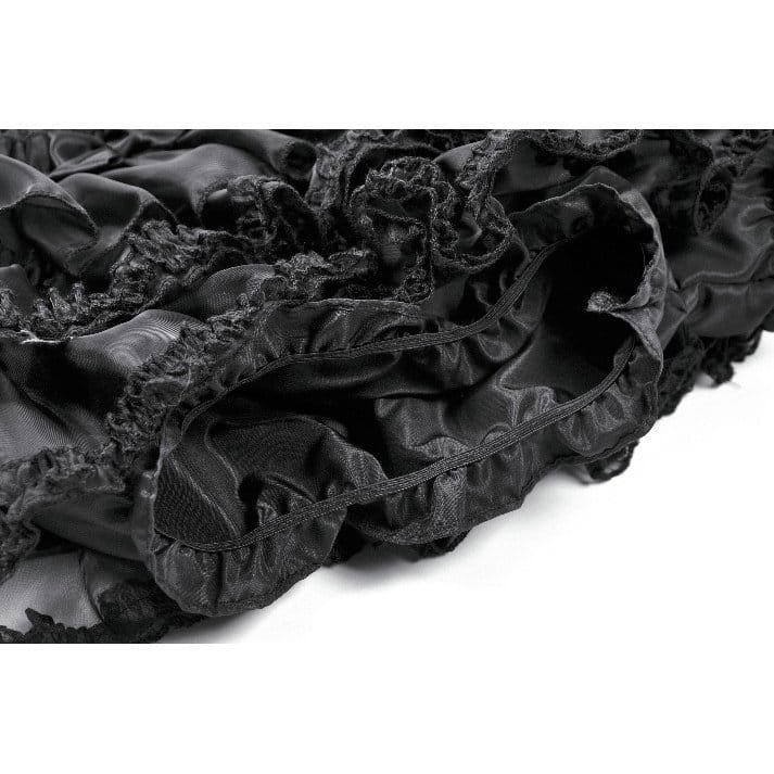 Dollhouse Mourning Tiered Shorts