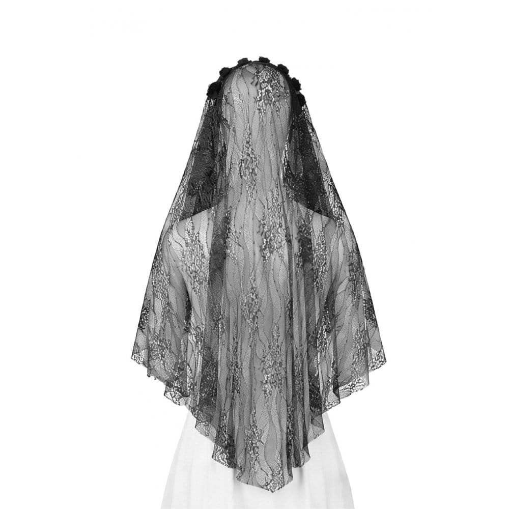 Mourning Garden Tassel Veil