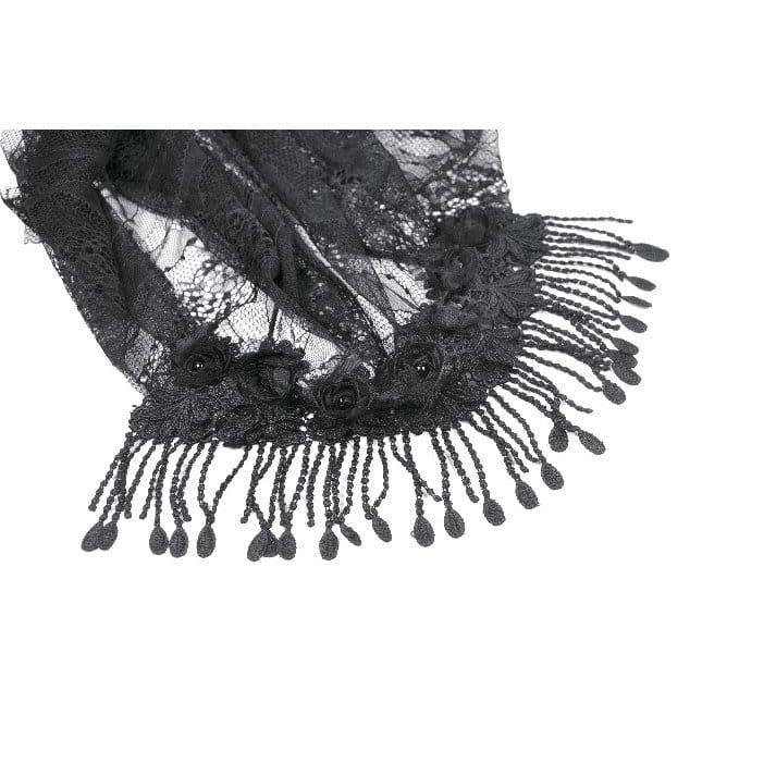Mourning Garden Tassel Veil