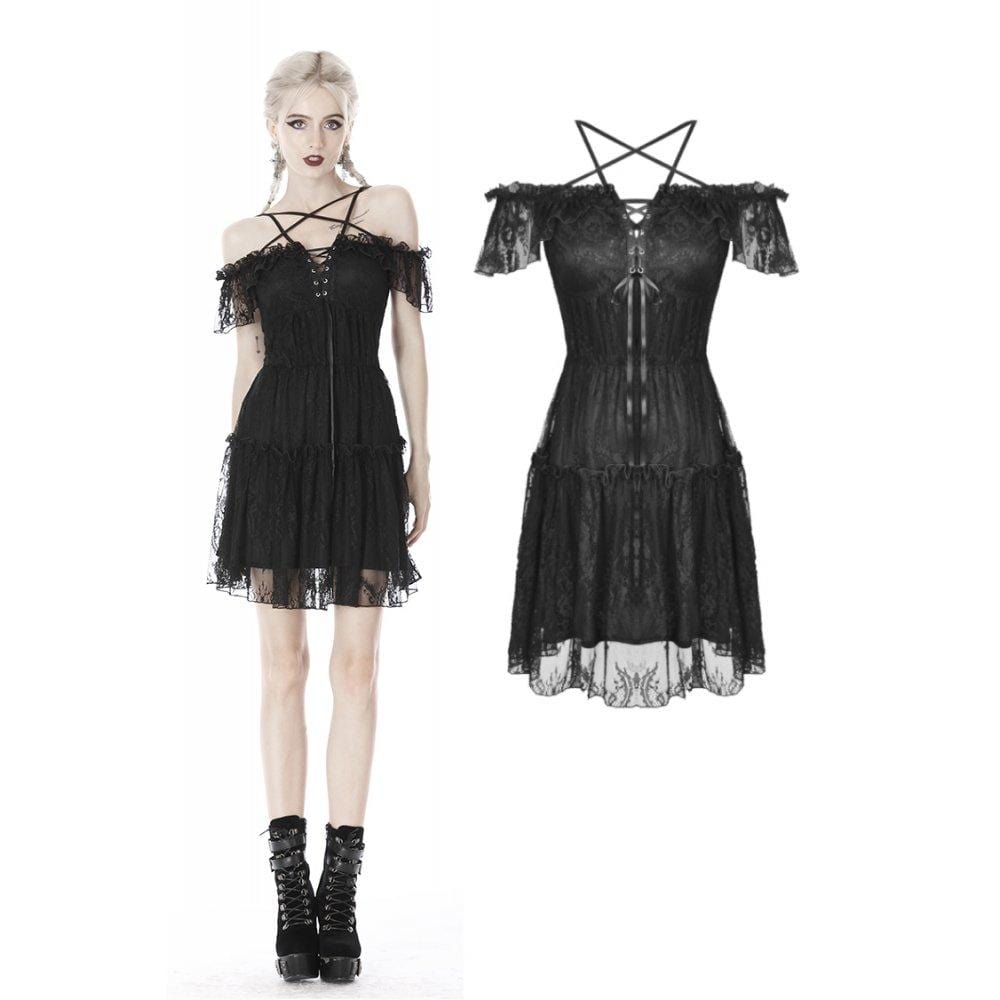 Starlit Coven Lace Dress