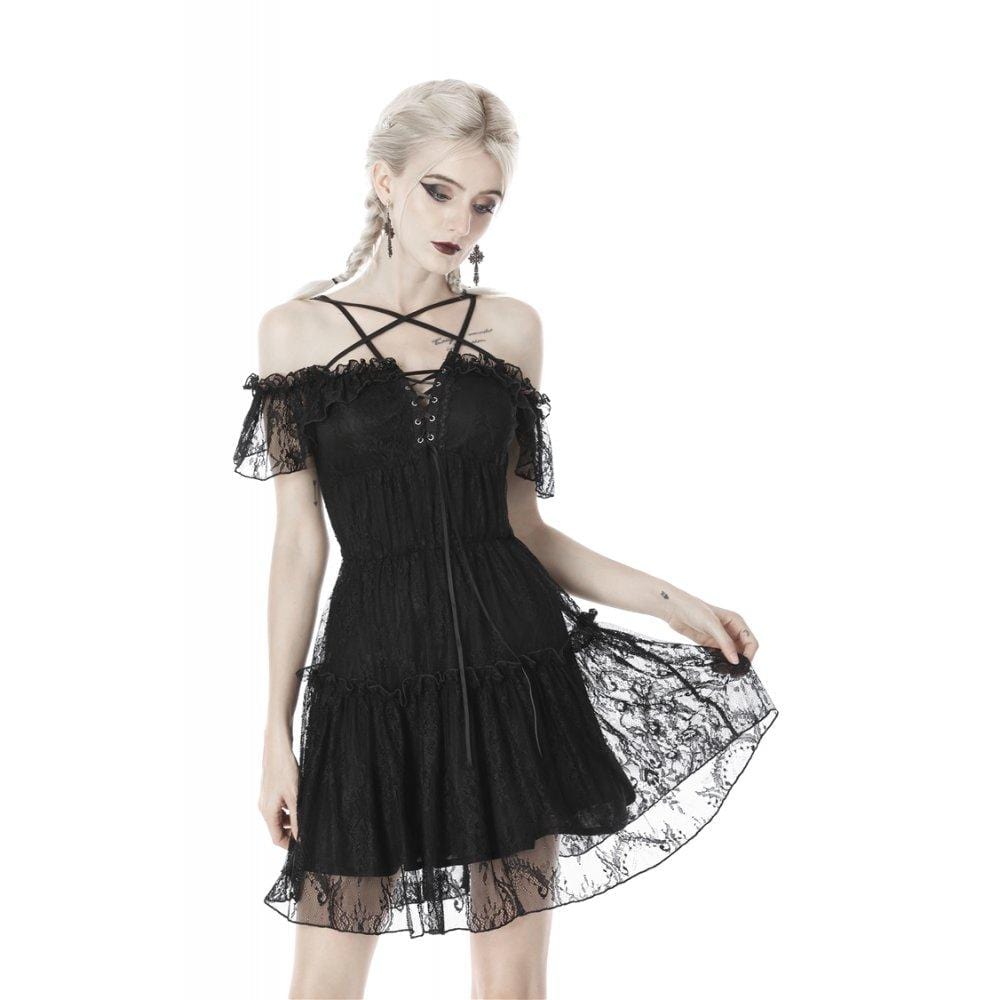 Starlit Coven Lace Dress