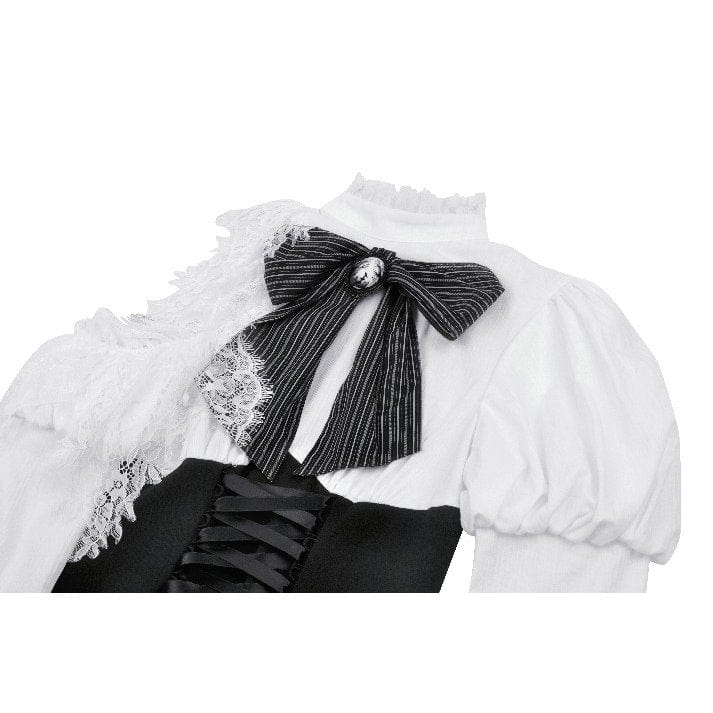 Torn Ribbon Gothic Doll Dress