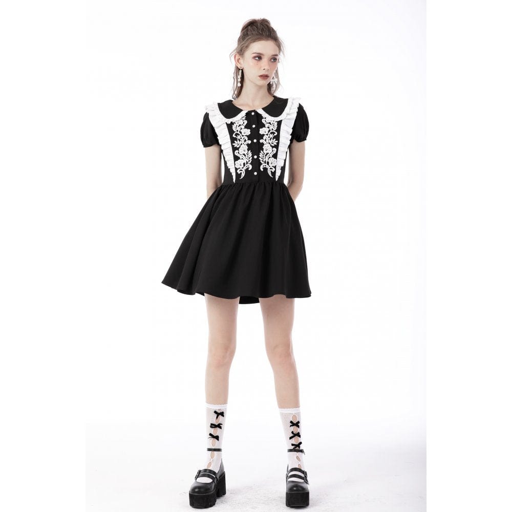 Poison Garden Peter Pan Shirt Dress