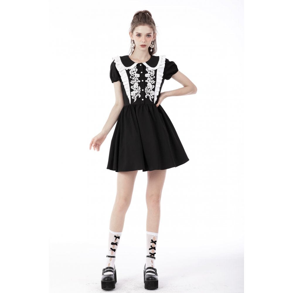 Poison Garden Peter Pan Shirt Dress