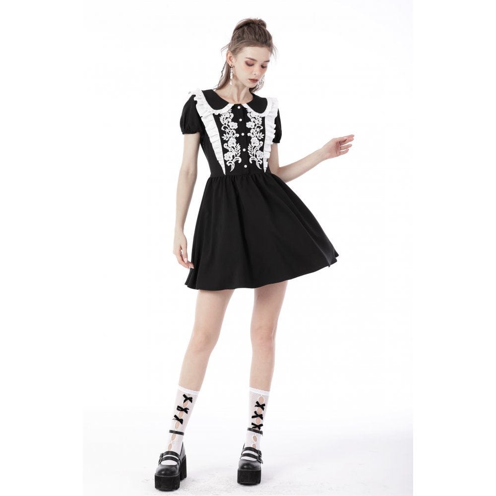 Poison Garden Peter Pan Shirt Dress
