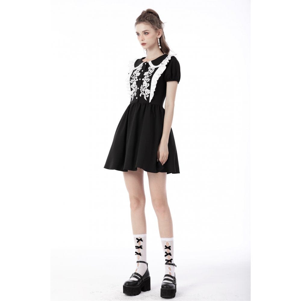 Poison Garden Peter Pan Shirt Dress