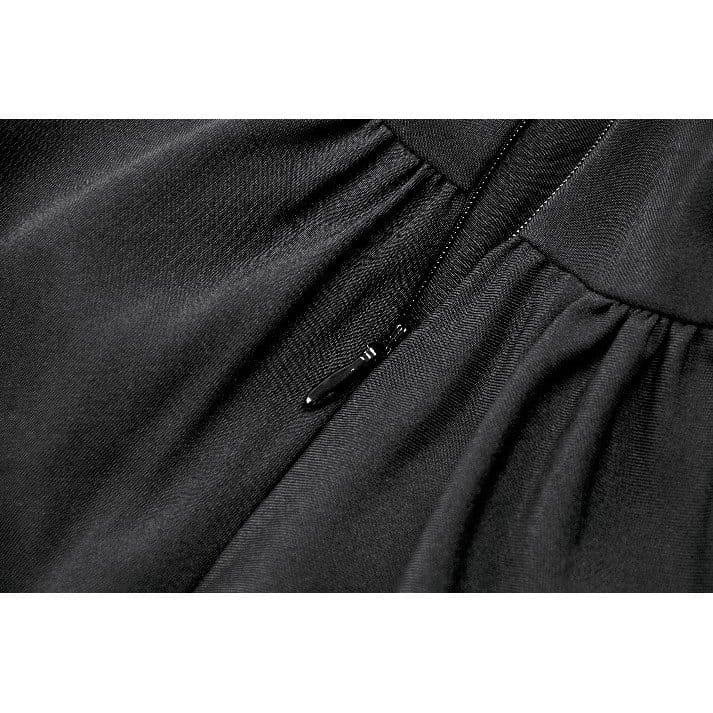 Cathedral Ruin Ruffled Cutout Dress