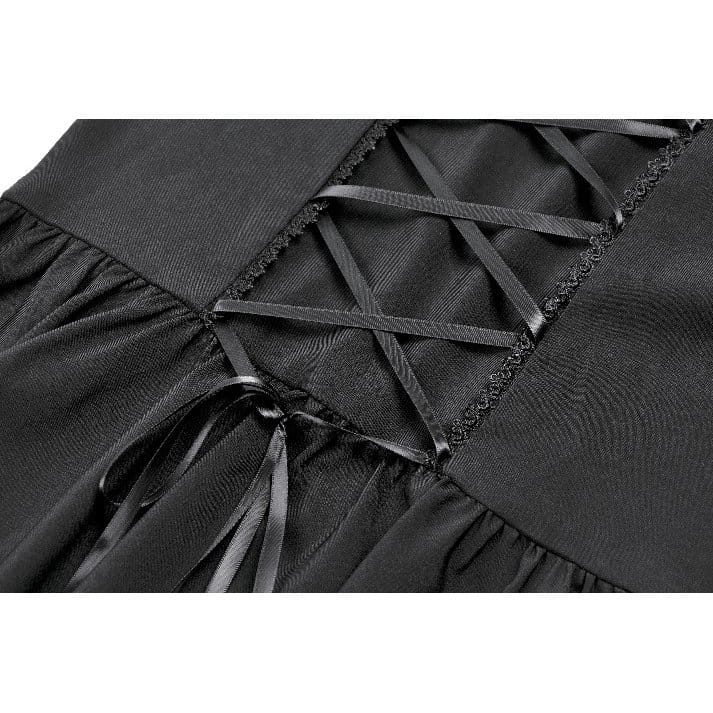 Cathedral Ruin Ruffled Cutout Dress
