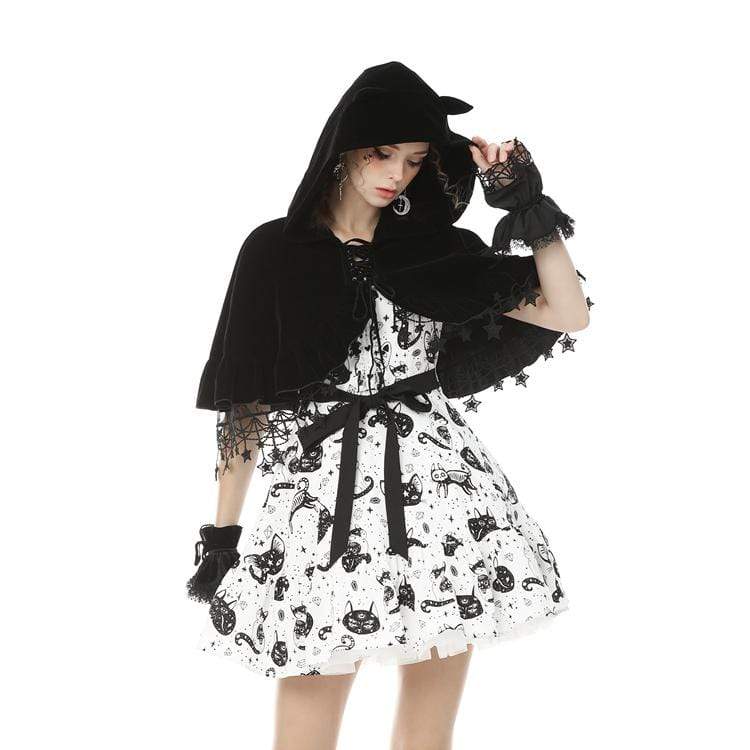 Astral Familiar Cat-Ear Cape