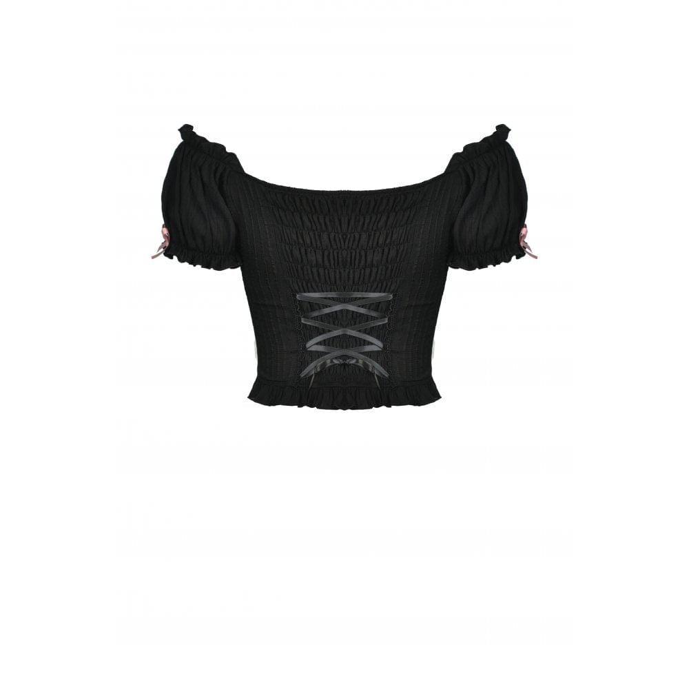 Parlor Ruffle Off-Shoulder Top