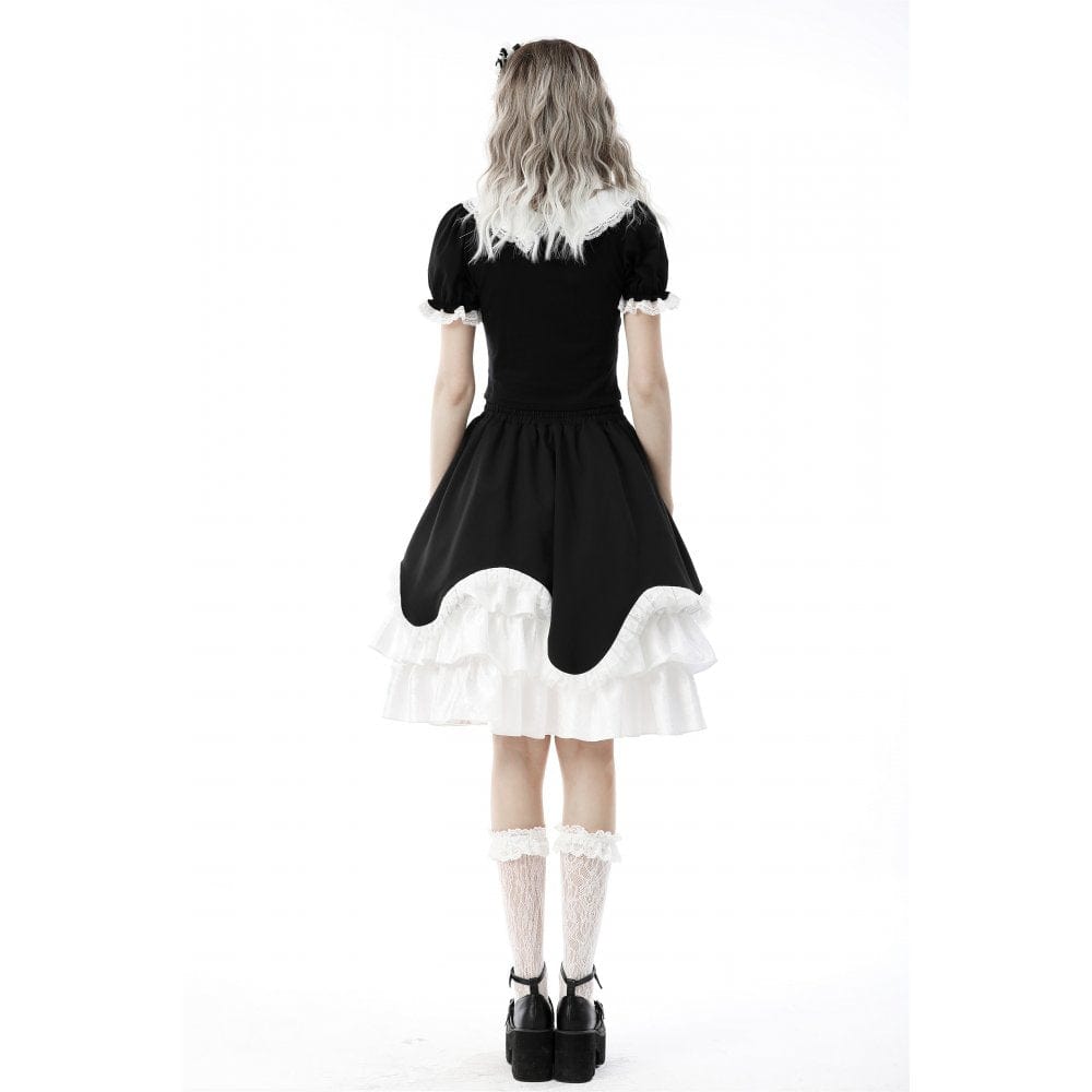 Two Familiars Bear Crop Shirt