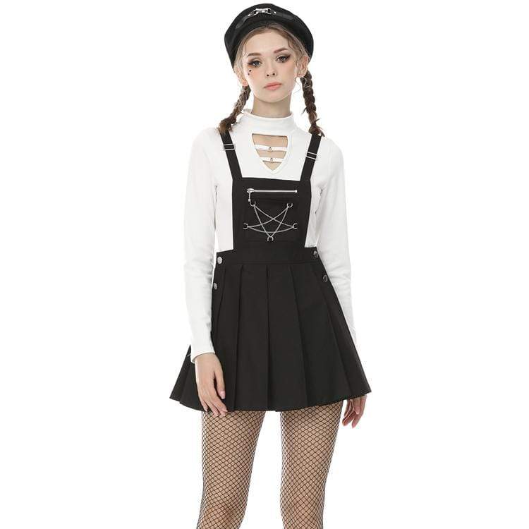 Constellation Rebel Chain Suspender Skirt