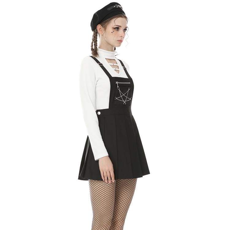 Constellation Rebel Chain Suspender Skirt