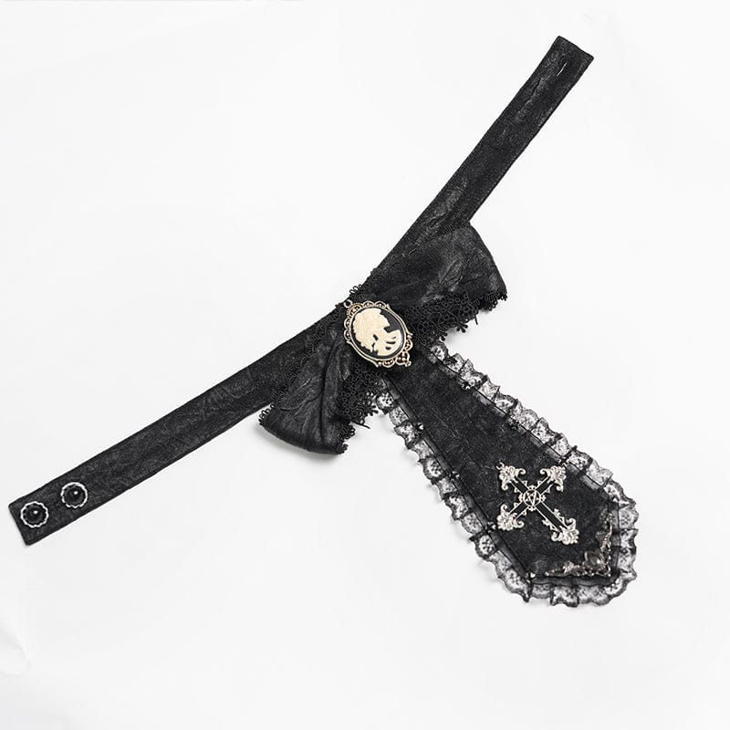 Midnight Reliquary Ruffled Collar