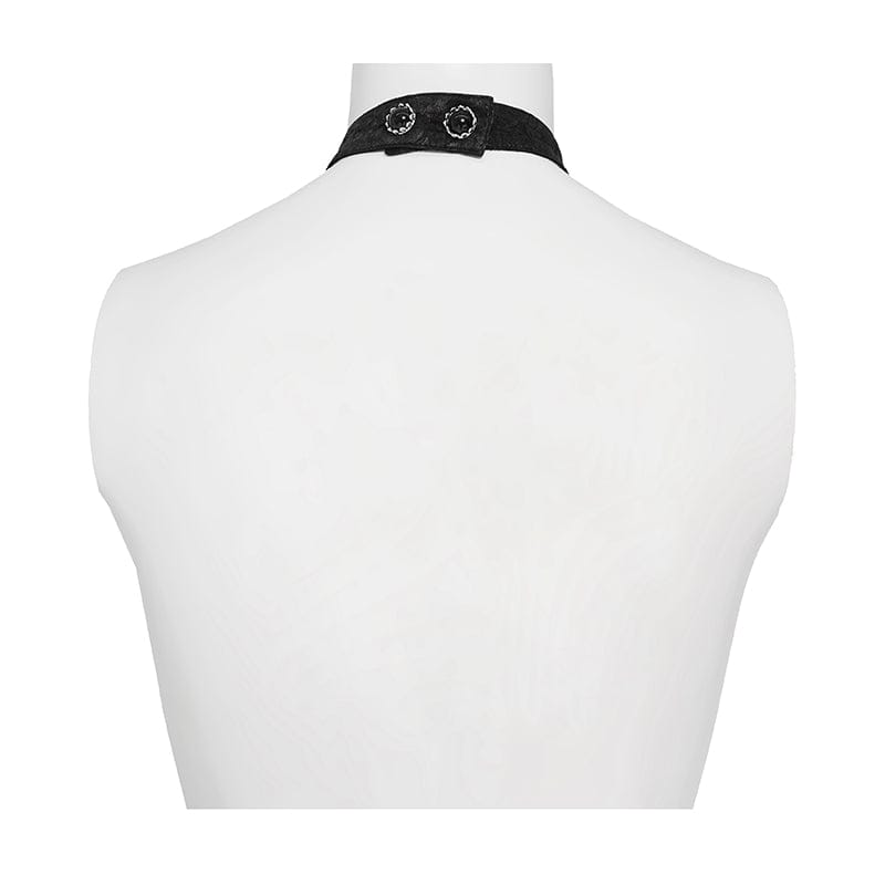 Midnight Reliquary Ruffled Collar