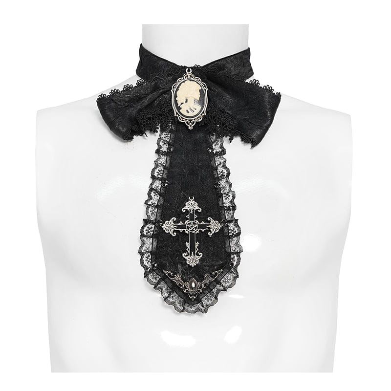 Midnight Reliquary Ruffled Collar