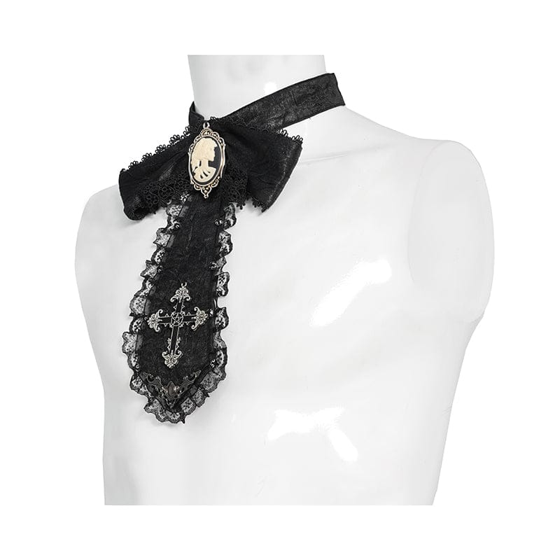 Midnight Reliquary Ruffled Collar