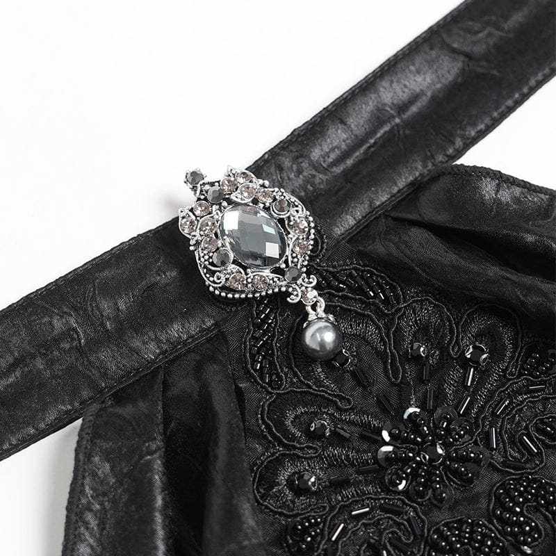 Cathedral Jewel Embroidered Collar