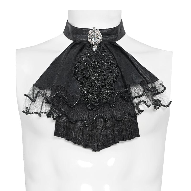 Cathedral Jewel Embroidered Collar