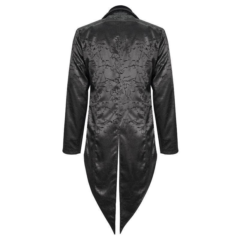 Midnight Versailles Floral Tailcoat