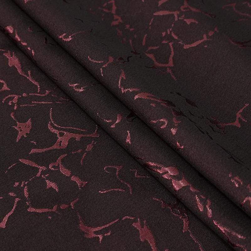 Crimson Versailles Floral Tailcoat