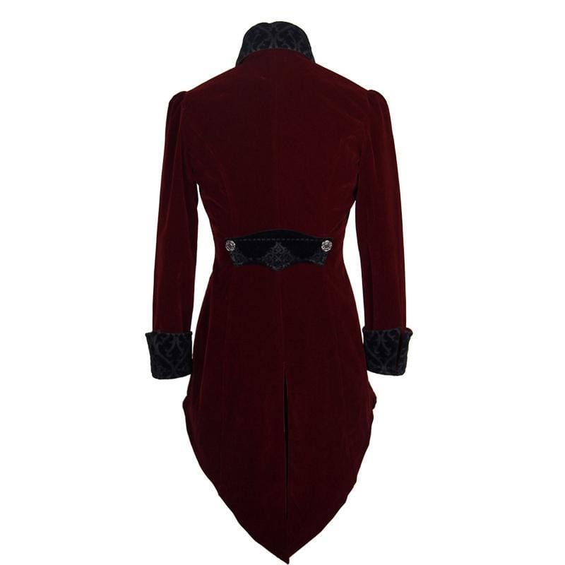 Byronic Ruffle-Sleeve Tailcoat