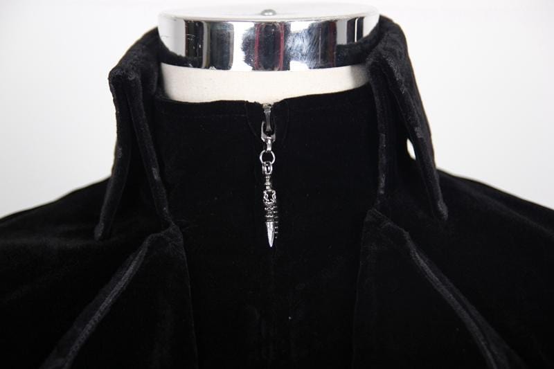 Byronic Ruffle-Sleeve Tailcoat
