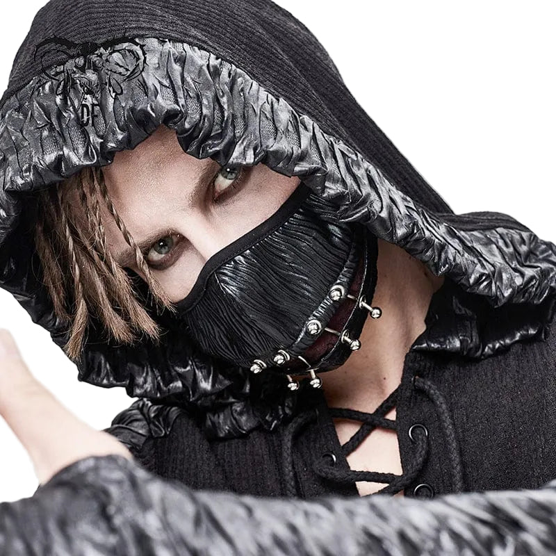 Blackout Rivet Face Mask