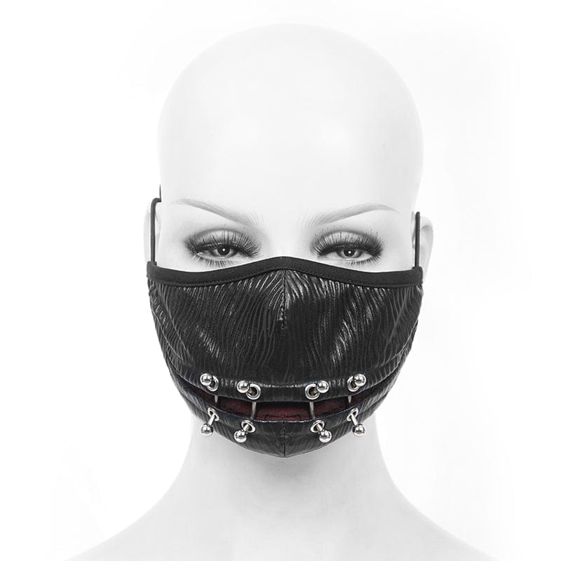 Blackout Rivet Face Mask