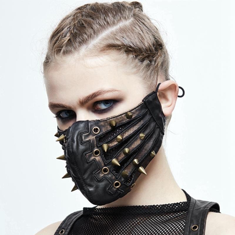 Spiked Rebellion Face Mask