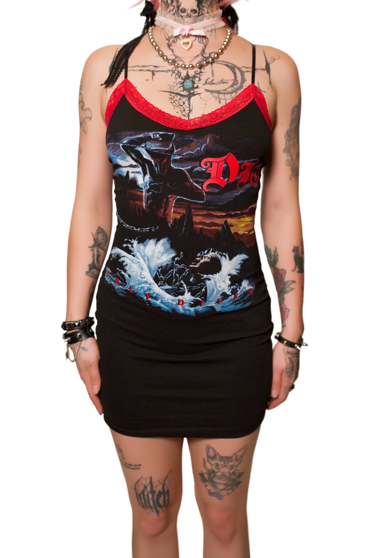 Dio Lace Strap Dress