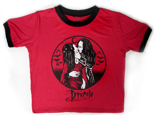 Dracula KISS Ringer Tee