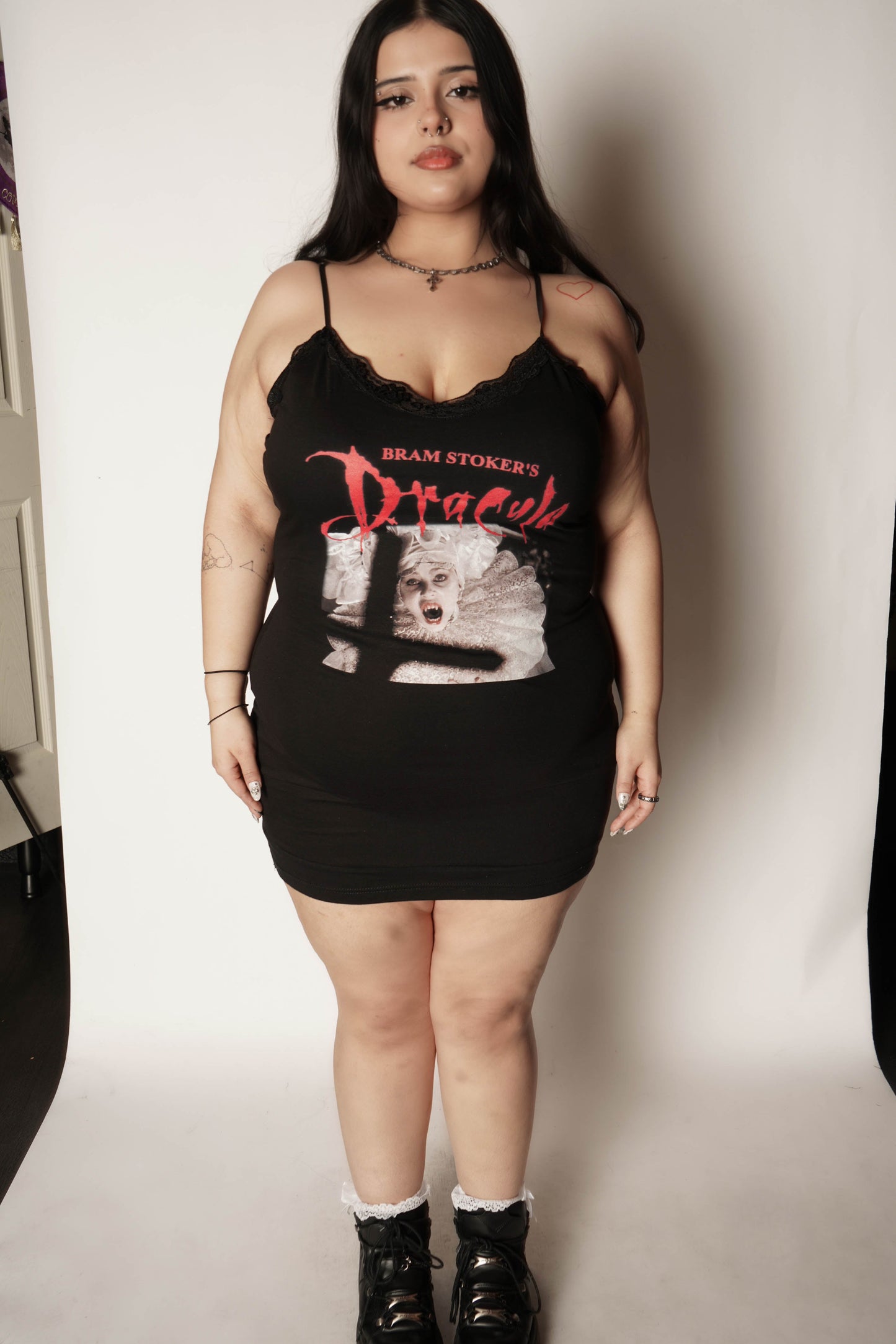 Dracula (Lucy) Lace Strap Dress