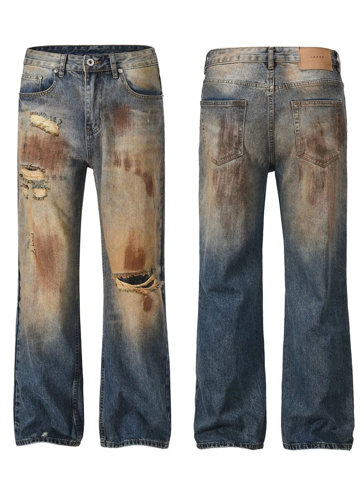 Rust & Ruin Wide-Leg Jeans