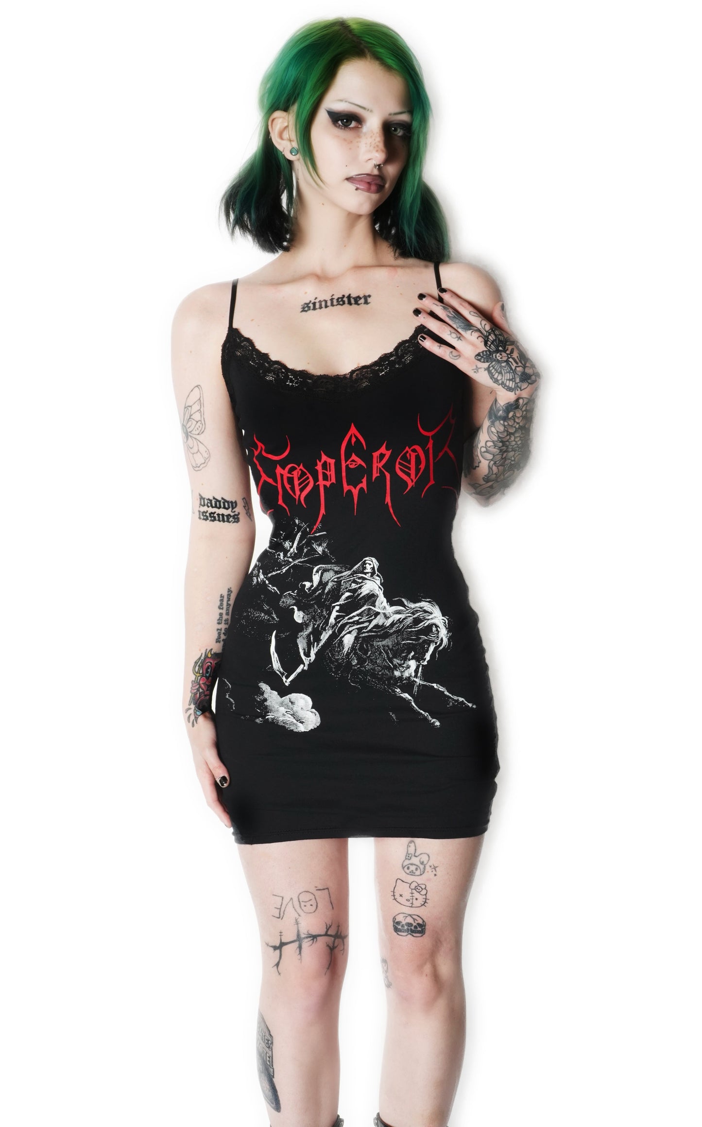 Emperor Lace Strap Dress