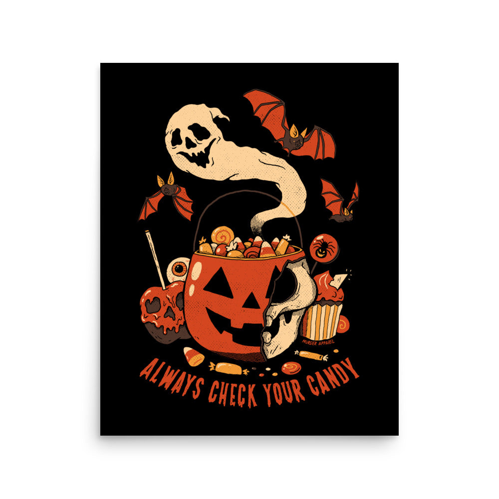 Always Check Your Candy Poster