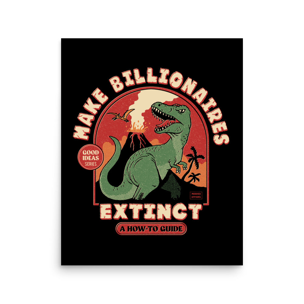 Extinct Billionaires Poster