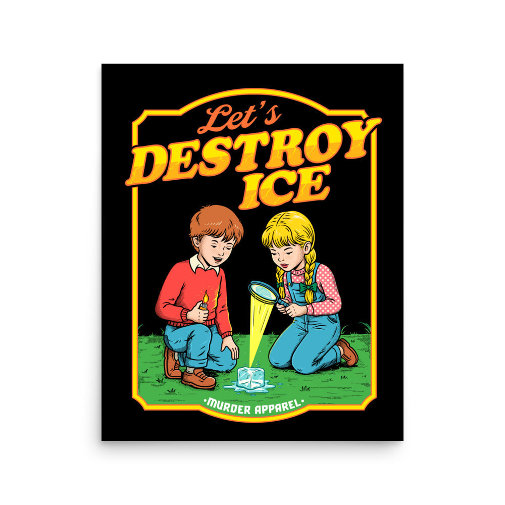 Destroy ICE Poster