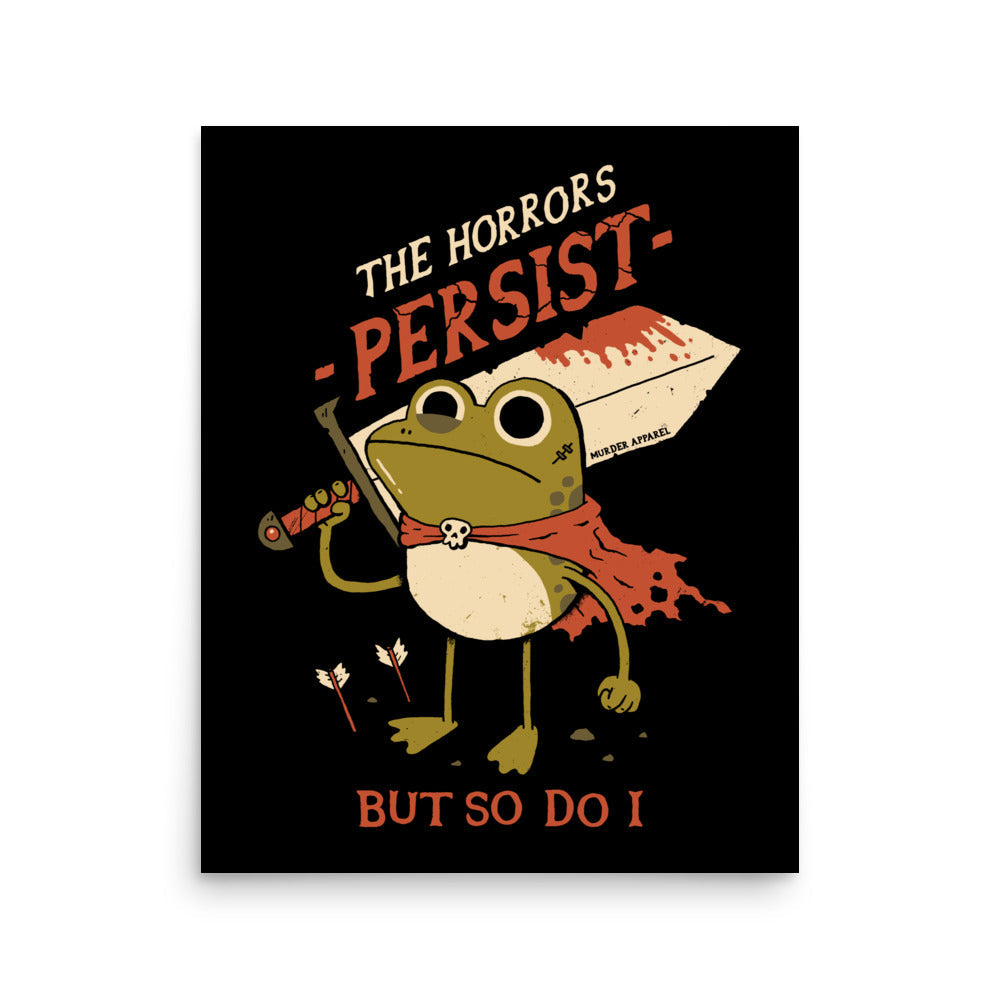 The Horrors Persist Poster