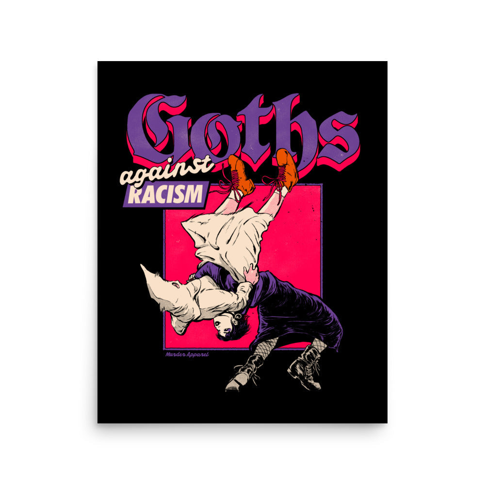 Goths Against Racism Poster